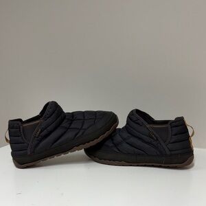 L.L. Bean Men's Black Quilted Slip-On Boots